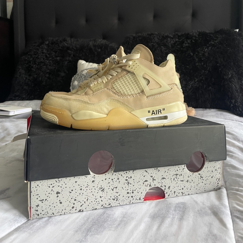 Jordan 4 SP x OFF WHITE Mid Sail W
